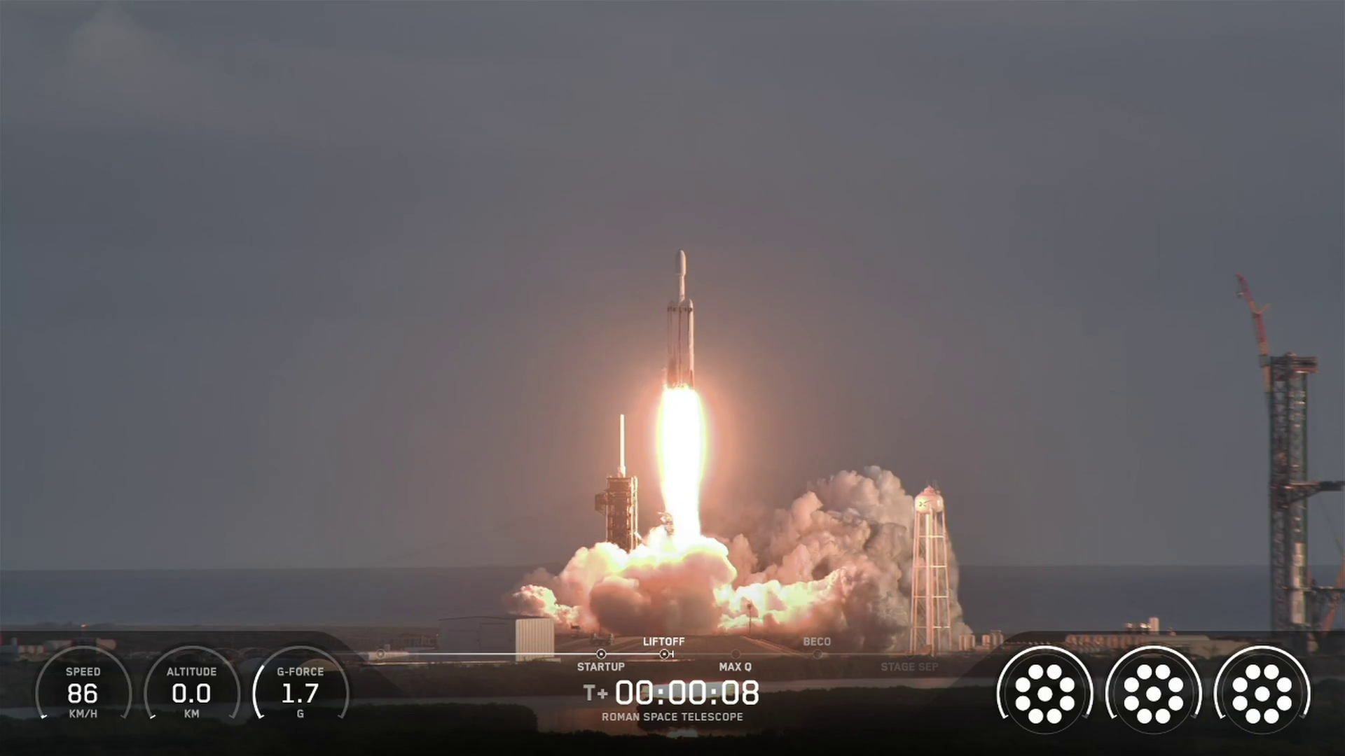 Успех с первой попытки: ракета Falcon Heavy вывела на орбиту новейший телескоп Nancy Grace Roman Успех с первой попытки: ракета Falcon Heavy вывела на орбиту новейший телескоп Nancy Grace Roman