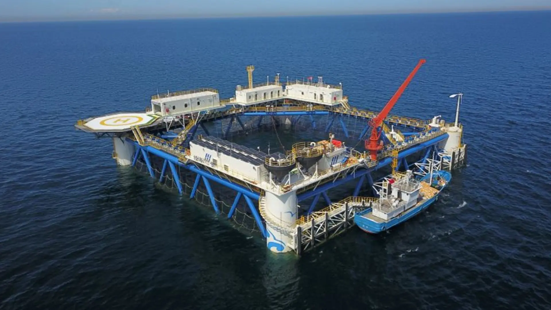 Китай испытывает в море солнечную электростанцию из бамбука мощностью 100 кВт Китай испытывает в море солнечную электростанцию из бамбука мощностью 100 кВт
