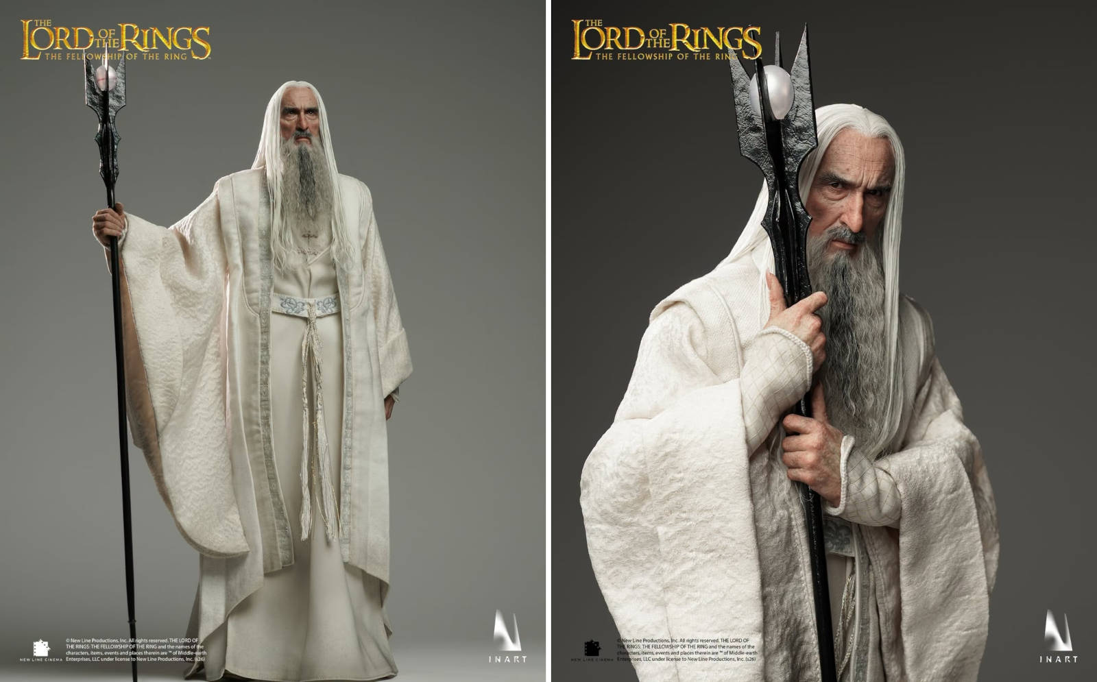 Права на изображения принадлежат Middle-earth Enterprises, Warner Bros. Entertainment, New Line Productions и Inart