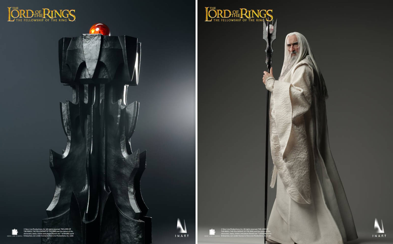 Права на изображения принадлежат Middle-earth Enterprises, Warner Bros. Entertainment, New Line Productions и Inart