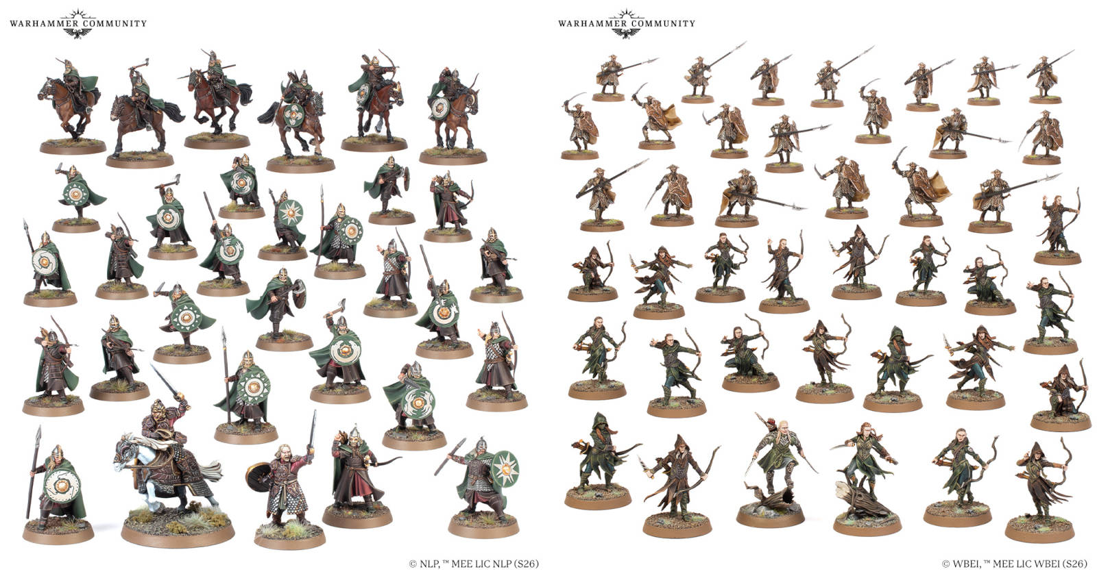 Права на изображения принадлежат Middle-earth Enterprises и Games Workshop