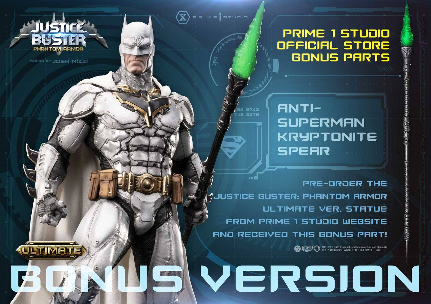 Права на изображения принадлежат DC Comics, Prime 1 Studio и Warner Bros. Entertainment
