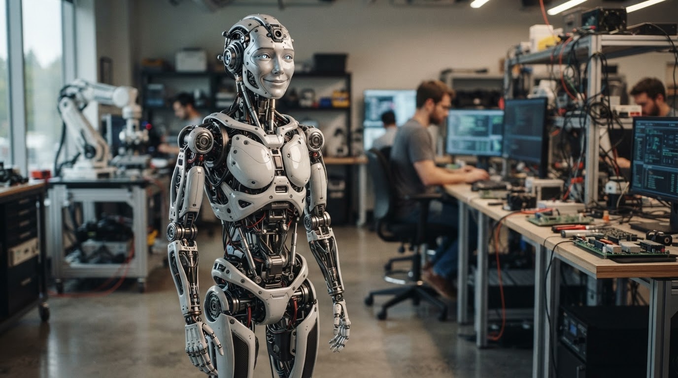 Глава OpenAI анонсировал humanoid-робота-конкурента Tesla Optimus Глава OpenAI анонсировал humanoid-робота-конкурента Tesla Optimus