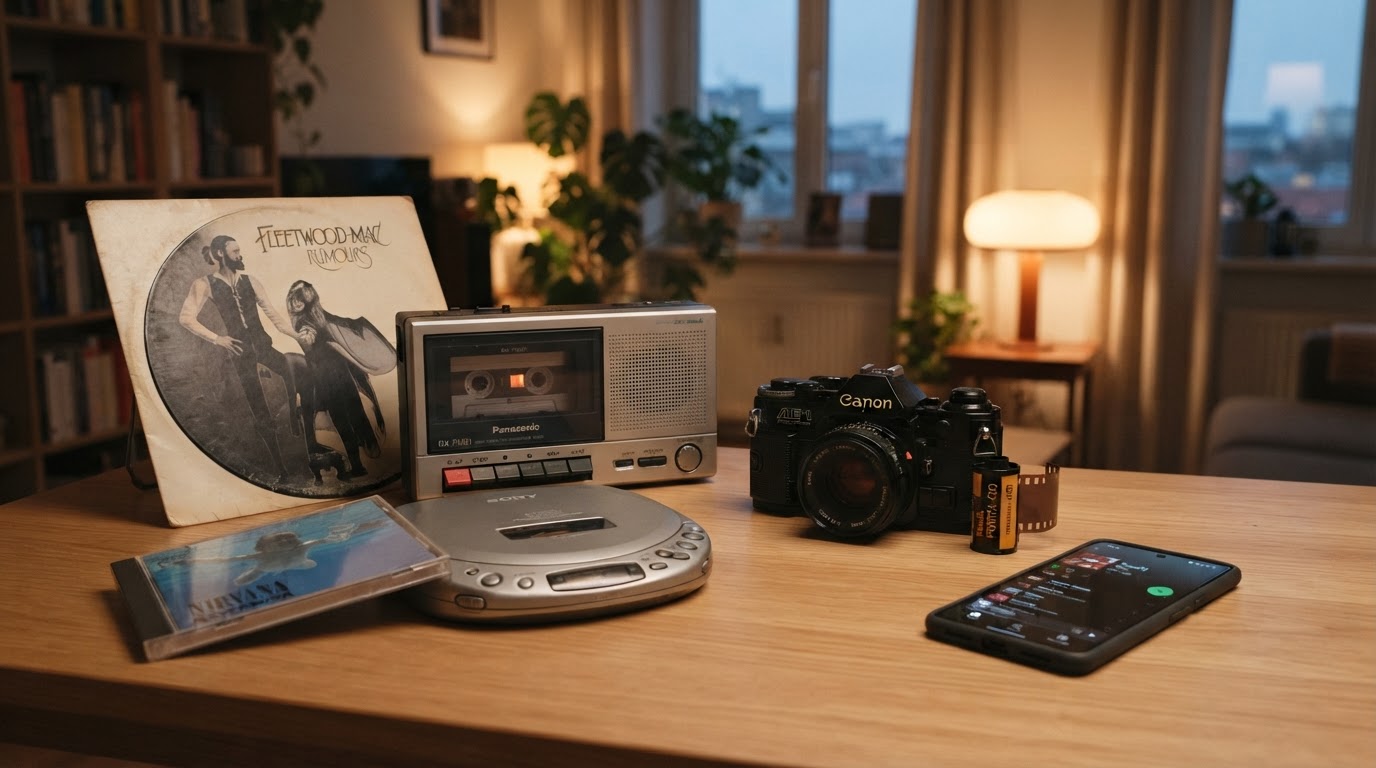 Эффект ностальгии: россияне массово скупают кассетные плееры, CD и пленочные фотоаппараты