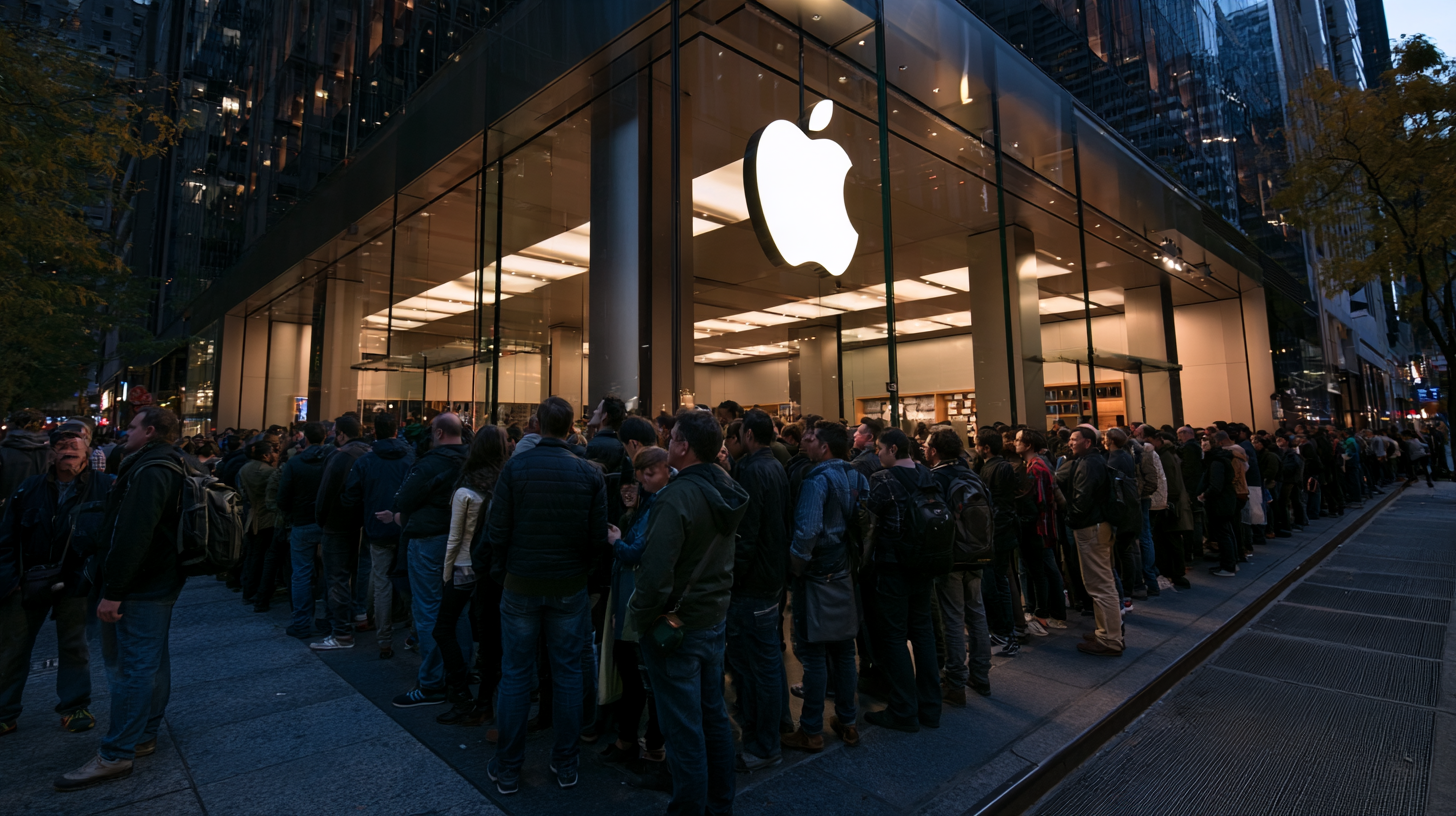 Очереди у Apple Store: новые iPhone 18 Pro раскупают с молниеносной скоростью
