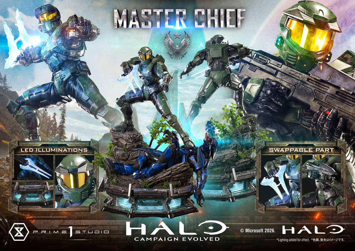 Права на изображения принадлежат Halo Studios, Microsoft и Prime 1 Studio