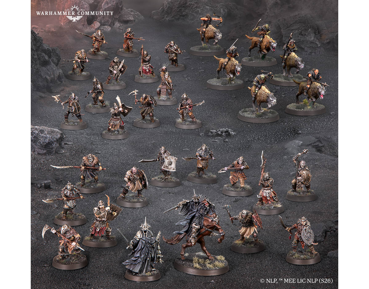 Права на изображения принадлежат Middle-earth Enterprises и Games Workshop