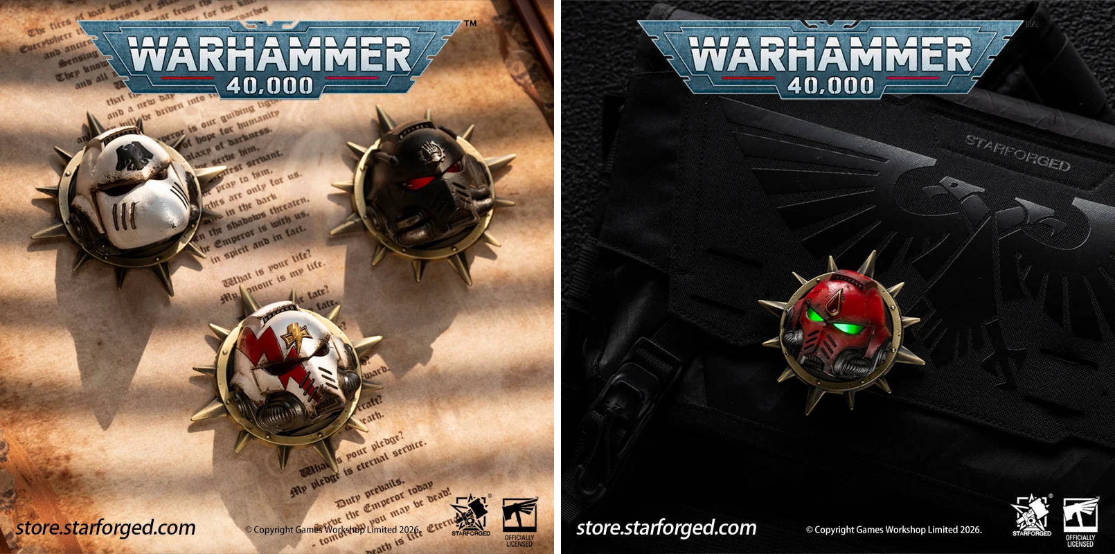 Права на изображения принадлежат Games Workshop и Starforged