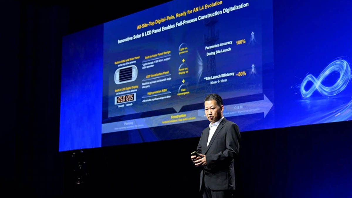 Huawei представила Alpha 6000 — антенную систему нового поколения с цифровым двойником