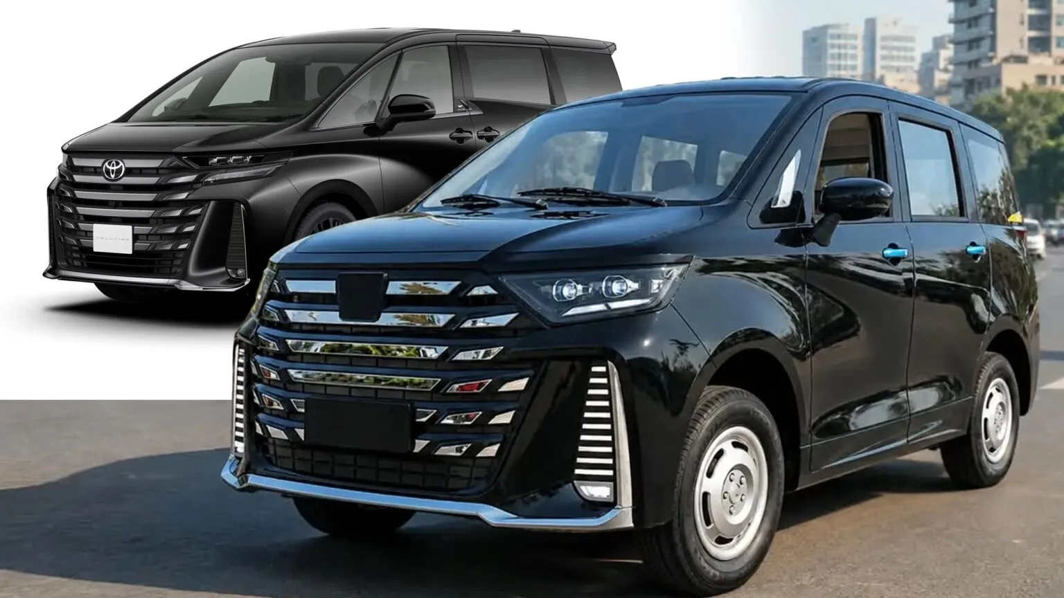 Toyota Alphard скопировали в Пакистане: минивэн Metro получил мотор мощностью 5 л.с.