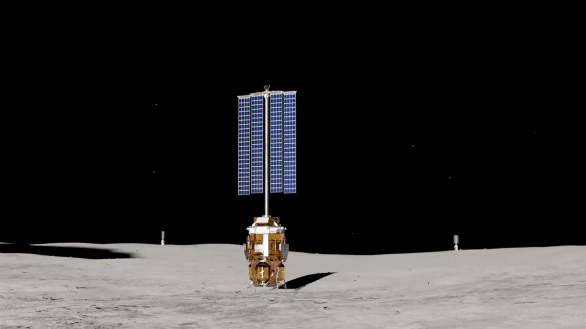 Blue Origin показала, откуда будущая база NASA на Луне сможет брать электричество — 20-метровая баш…