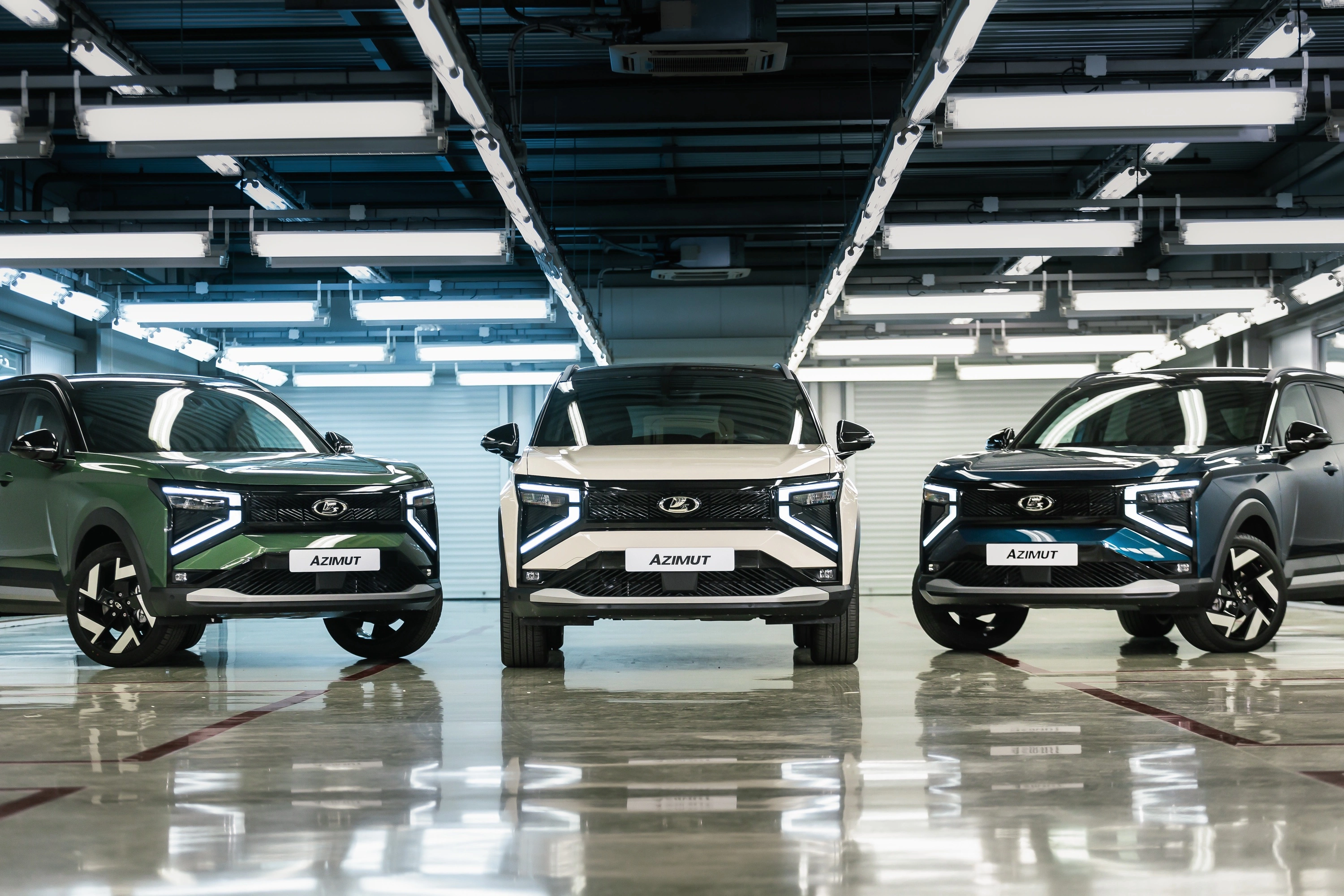 Российский кроссовер Lada Azimut проверили нагрузкой в 10 тонн — столько весят два взрослых африкан…
