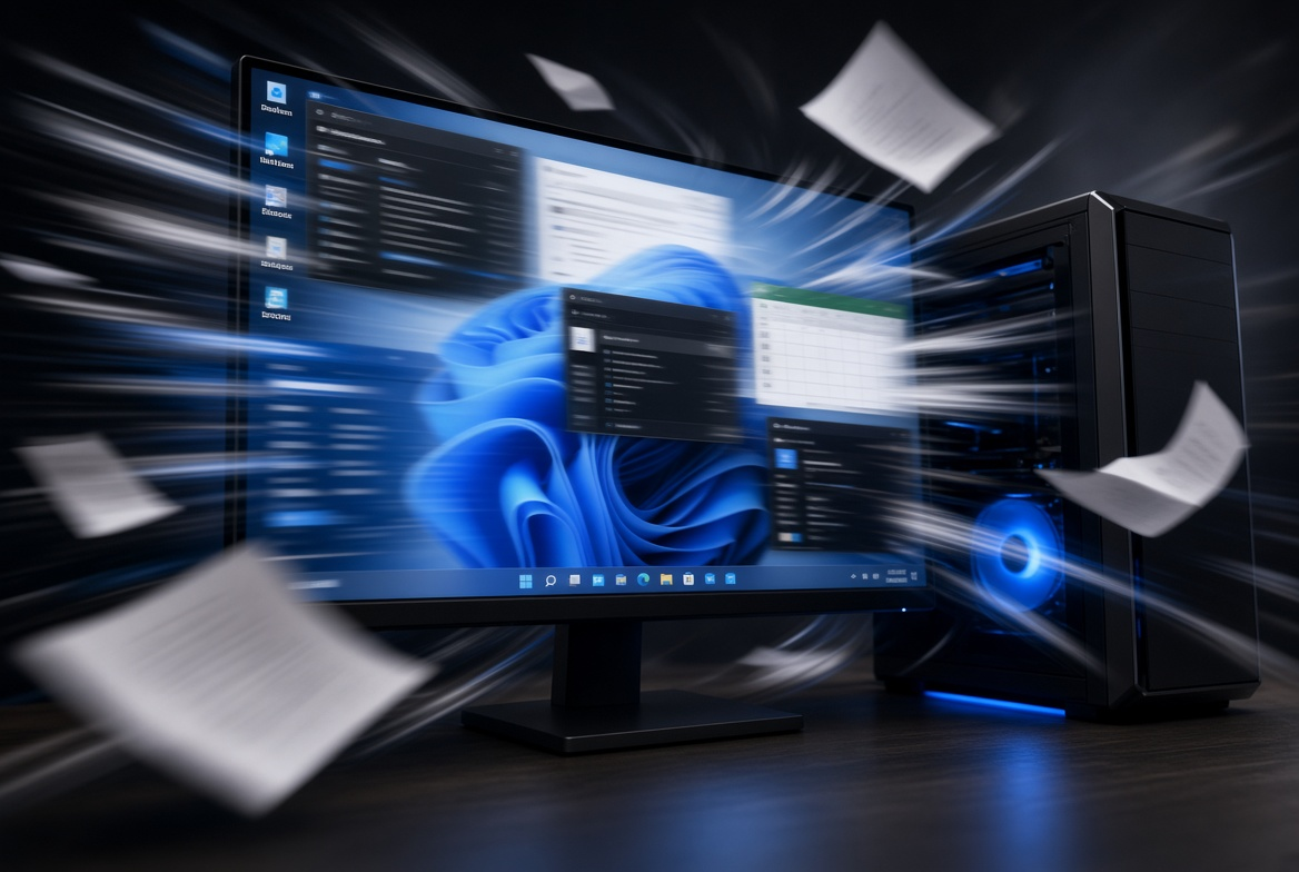 Windows 11 ускорили без громких заявлений, теперь система потребляет гораздо меньше ОЗУ и быстрее з…