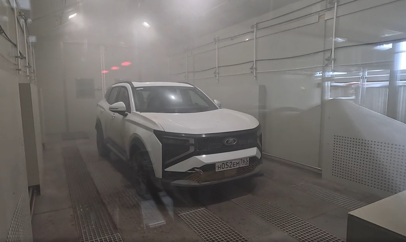Кузов Lada Azimut испытали кислотными дождями