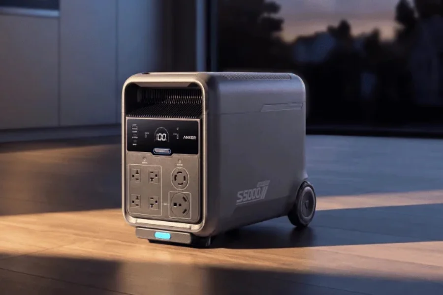 5 кВт·ч за $2500. Представлена портативная электростанция Anker SOLIX S5000