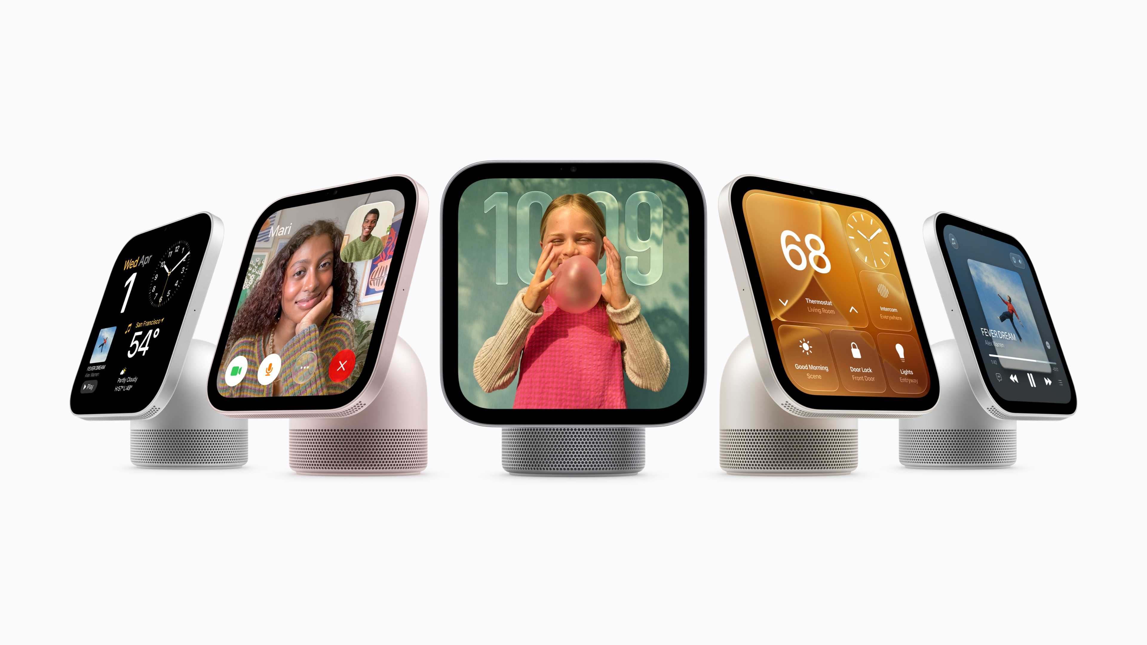 Apple представила умный домашний центр HomeView с экраном на 7 дюймов