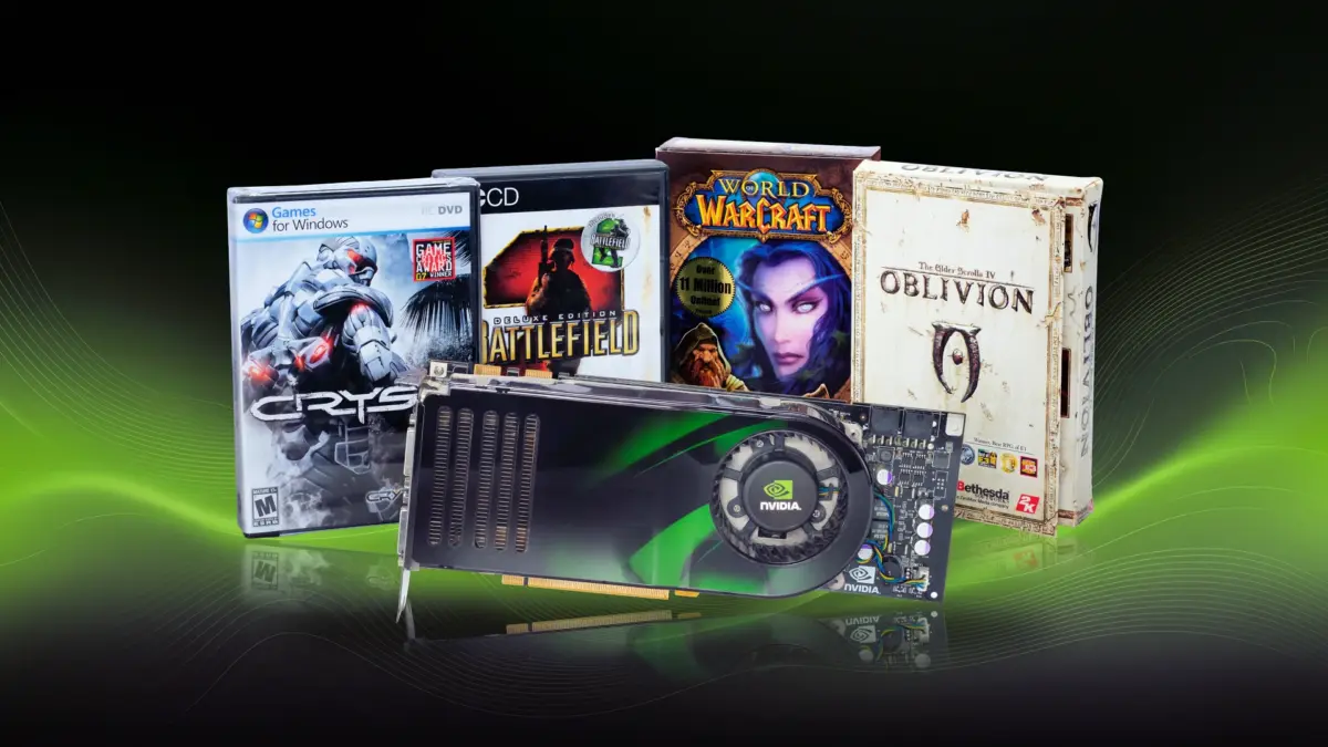 Nvidia празднует 20-летие знаковой видеокарты GeForce 8800 GTX
