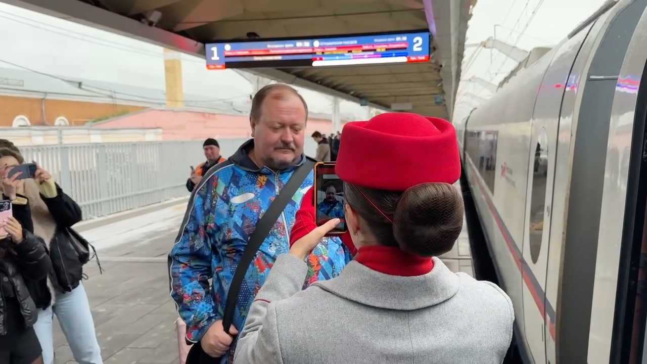 Без паспорта: РЖД начали тестировать посадку в «Сапсаны» по биометрии