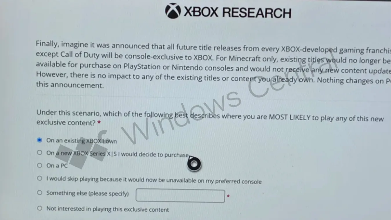 Microsoft рассматривает вариант сделать даже Minecraft консольным эксклюзивом Xbox? На это намекает…