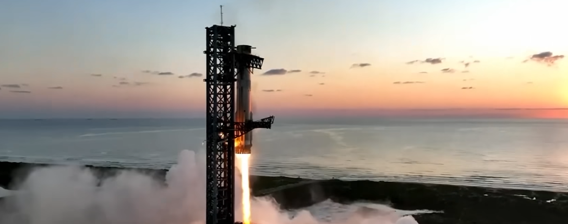 Исторический момент: 8 ноября SpaceX попробует поймать Starship и Super Heavy